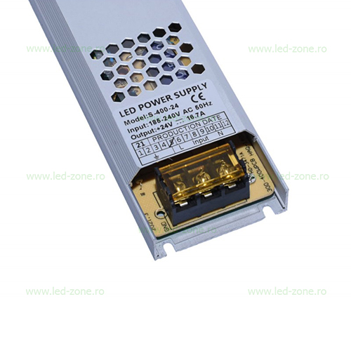 Sursa alimentare 400W 24V 16.7A IP20 MPCS-400-24