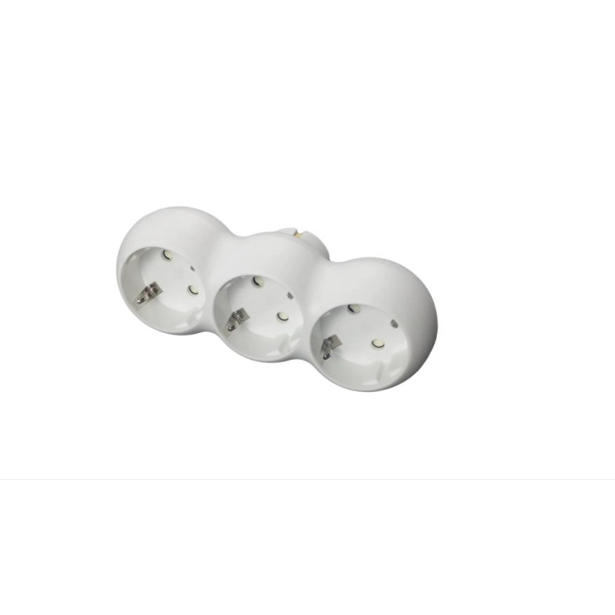ADAPTOR 3P+PC ROTUND ALB SPN2352