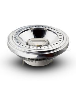 Rama spot 1x AR111 negru V-TAC  3581