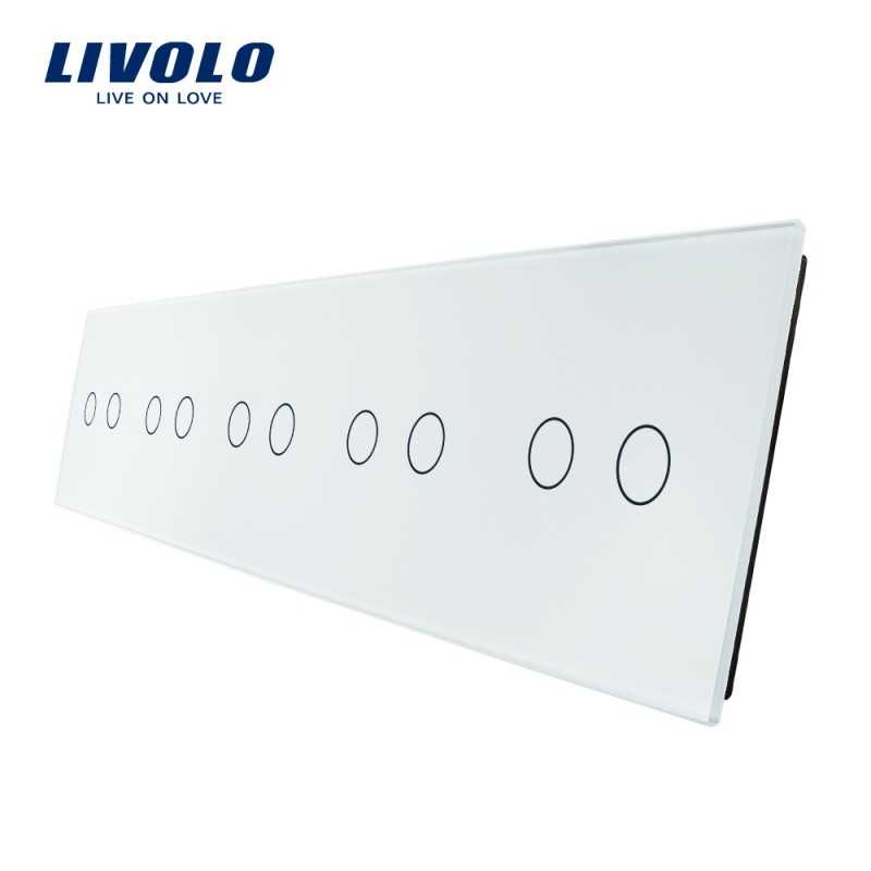 Panou intr dublu+intr dublu sticla neagra Liv C7-C2/C2-12