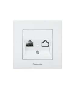 Priza net CAT6 alba Karre PLus Panasonic P-KPCAL1.6