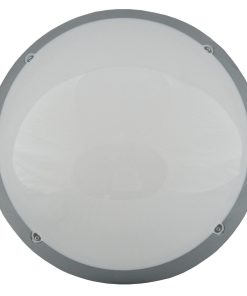 Plafoniera 1xE27  gri IP67 NEM