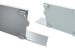 Capac de capat TALIA -SILVER