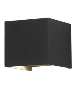 Spot de exterior negru 12w IP54  patrat ajustabil 4000k OPT  WL7461