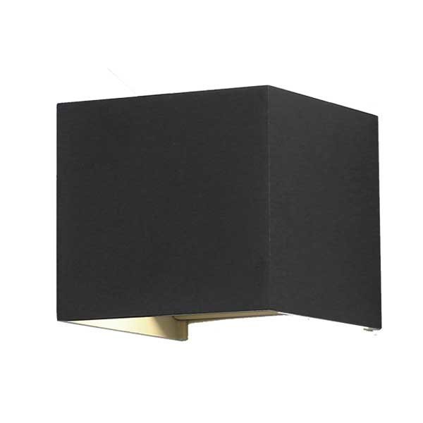 Spot de exterior negru 12w IP54 patrat ajustabil 4000k OPT WL7461