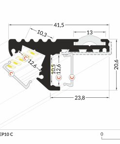 Capace Step 10 negru   32100002