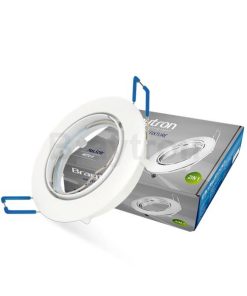 Rama spot  rotunda neagra/auriu   pt GU10 Braytron BH03-05116