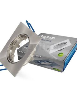 Rama spot patrata  negru 1x GU10 Braytron  BH03-05021