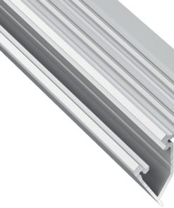 Profil aluminiu pentru scari, tip SCALA, 2 metri, Negru LuminesPROF-ALU-SCALA-2M-BLACK 10-0322-20
