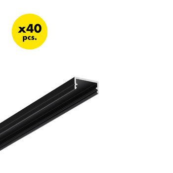 Profil led Begton12 aluminiu brut 2M Topmet
