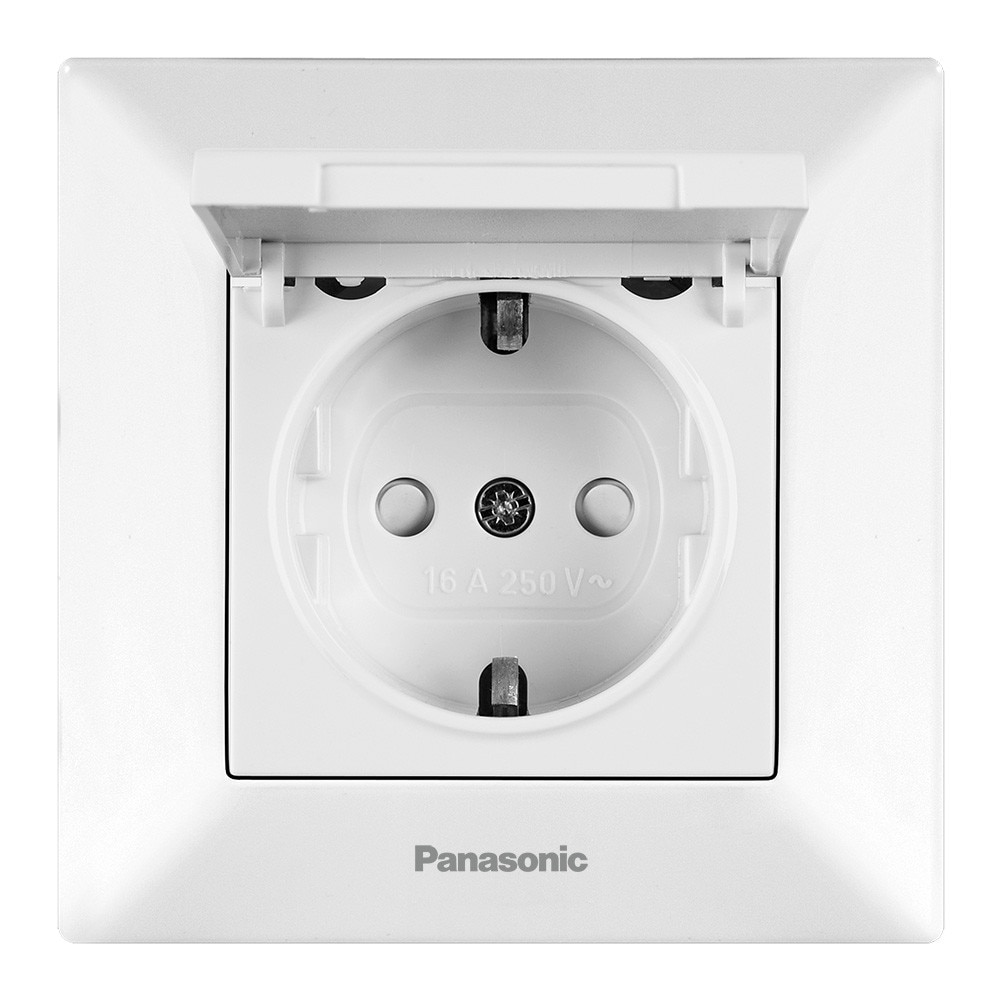 Priza Schuko capac+prot. copil P-AS.CAP