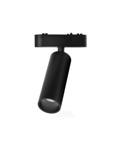 Spot led 15W  alb cald negru pe sina   BR-BD30-01001