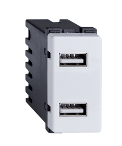 PRIZA  DUBLA    LECCE     USB   ALB   26014  ELMARK