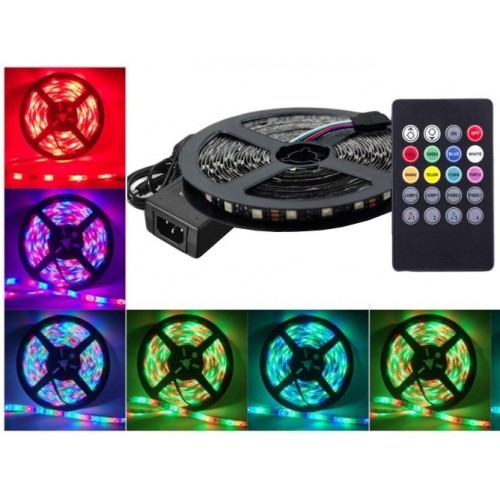 Banda led 5050 14.4w/m 12v RGB 60led/m BS01-00309