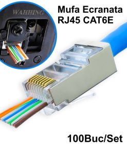 Mufa  FTP-UTP  metal  CAT6E-CUT