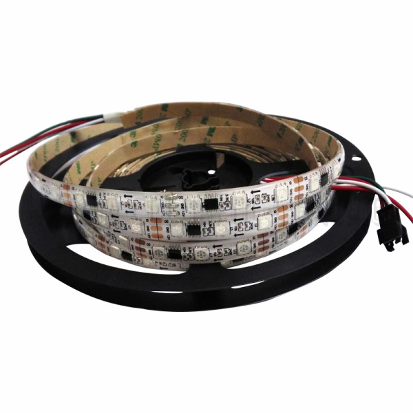 Banda led digitala 11w alb rece 120 led IP65 24V 5ML