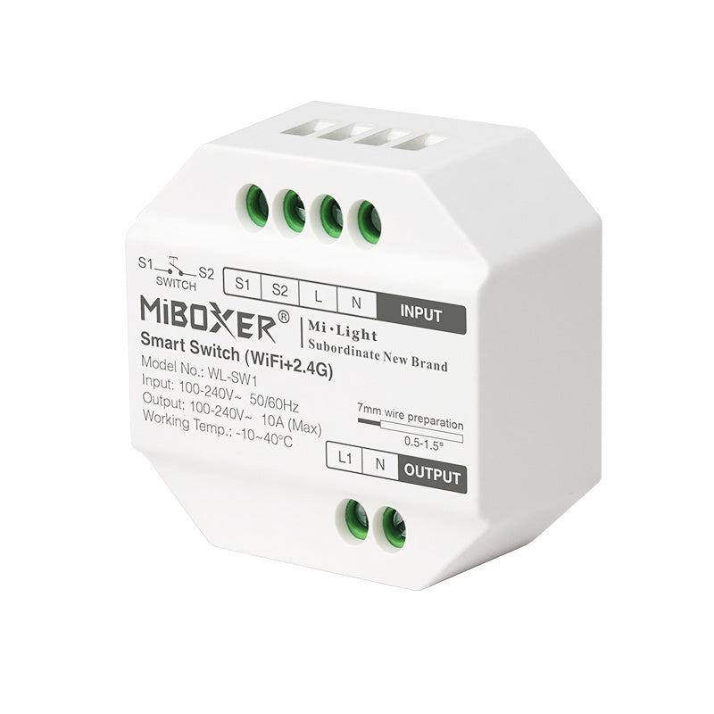 Controler smart switch WI-FI 2.4G100-240V 30M WL-SW1 Ledprofiles