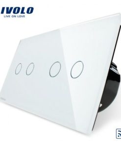 Modul intrerup dublu touch telecomandabil Livolo